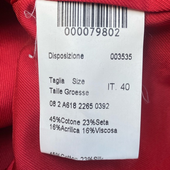 Piazza Sempione Textured Silk Blend Sheath Dress Sz IT 40 - Picture 10 of 12